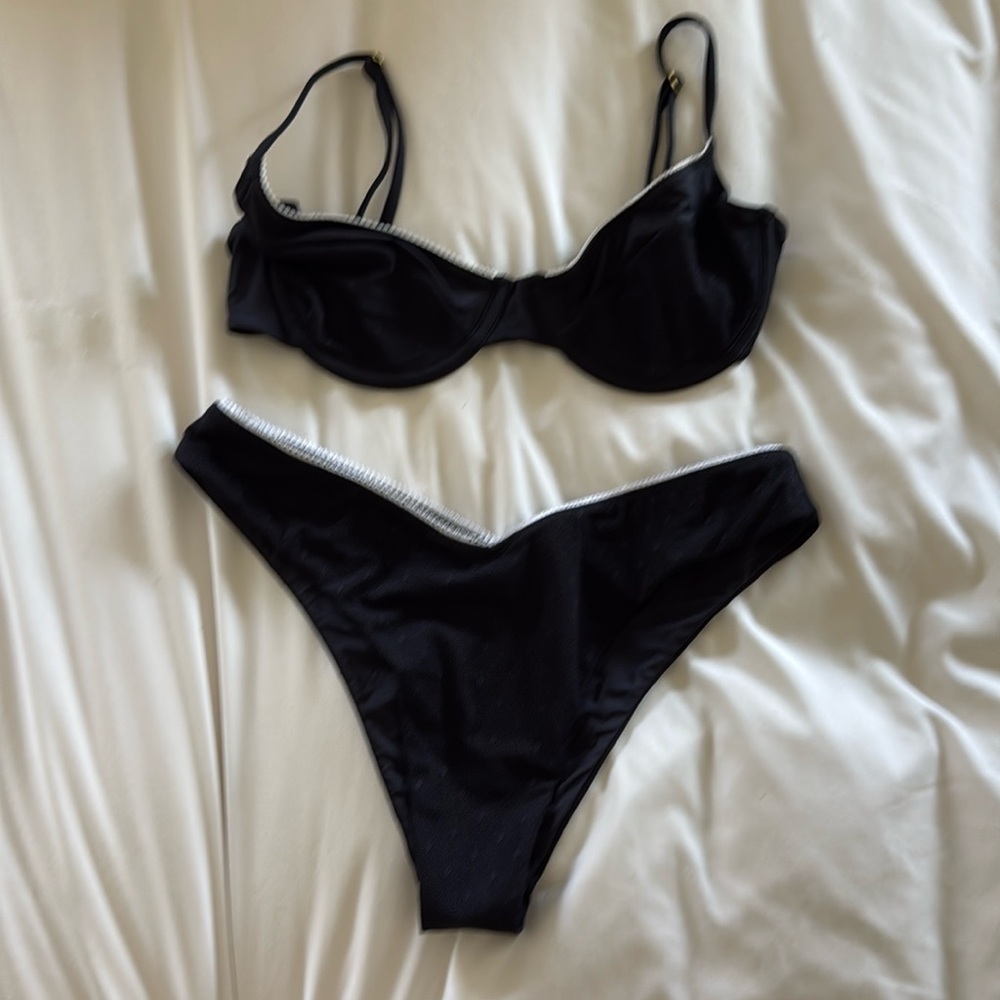 WeWoreWhat black bikini